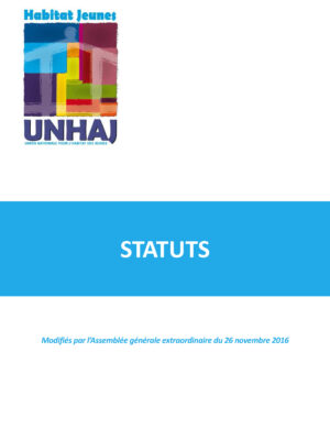 Statuts de l’Unhaj